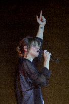 Alessandra Amoroso On Stage At The Kioene Arena In Padua