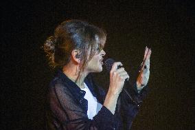 Alessandra Amoroso On Stage At The Kioene Arena In Padua