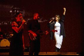 Alessandra Amoroso On Stage At The Kioene Arena In Padua