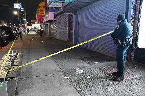 Two Teenagers Stabbed On Utica Avenue And Church Avenue In East Flatbush Section Of Brooklyn New York