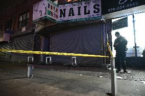 Two Teenagers Stabbed On Utica Avenue And Church Avenue In East Flatbush Section Of Brooklyn New York