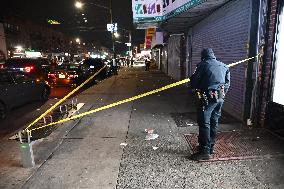 Two Teenagers Stabbed On Utica Avenue And Church Avenue In East Flatbush Section Of Brooklyn New York