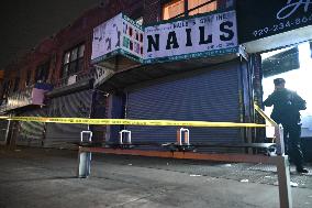 Two Teenagers Stabbed On Utica Avenue And Church Avenue In East Flatbush Section Of Brooklyn New York