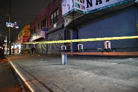 Two Teenagers Stabbed On Utica Avenue And Church Avenue In East Flatbush Section Of Brooklyn New York