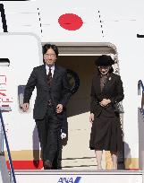 Japan crown prince, crown princess return from Turkey