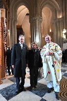 Start Of The First Mass For The Public Notre-Dame Cathedral - Paris