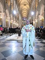 Start Of The First Mass For The Public Notre-Dame Cathedral - Paris