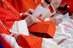 Pope Francis Presides Over Consistory For Creation Of New Cardinals