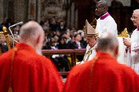 Pope Francis Presides Over Consistory For Creation Of New Cardinals