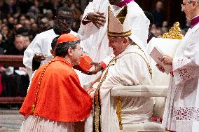 Pope Francis Presides Over Consistory For Creation Of New Cardinals