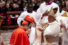 Pope Francis Presides Over Consistory For Creation Of New Cardinals