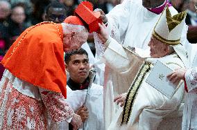 Pope Francis Presides Over Consistory For Creation Of New Cardinals