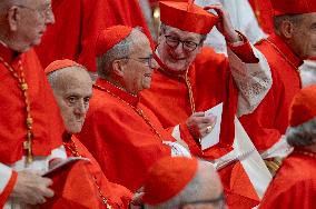 Pope Francis Presides Over Consistory For Creation Of New Cardinals