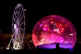 Religious Festival Of Lights In Lyon