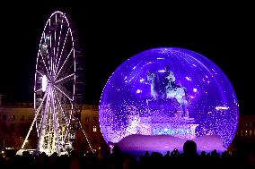 Religious Festival Of Lights In Lyon