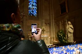 Religious Festival Of Lights In Lyon