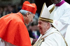 Pope Francis Presides Over Consistory For Creation Of New Cardinals