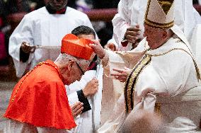 Pope Francis Presides Over Consistory For Creation Of New Cardinals