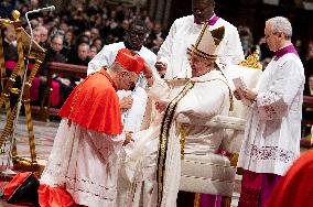 Pope Francis Presides Over Consistory For Creation Of New Cardinals