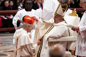 Pope Francis Presides Over Consistory For Creation Of New Cardinals