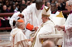 Pope Francis Presides Over Consistory For Creation Of New Cardinals