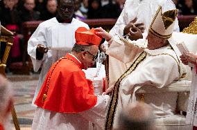 Pope Francis Presides Over Consistory For Creation Of New Cardinals