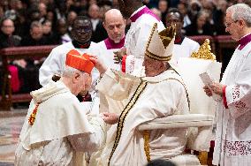 Pope Francis Presides Over Consistory For Creation Of New Cardinals