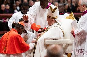 Pope Francis Presides Over Consistory For Creation Of New Cardinals