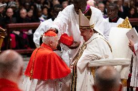 Pope Francis Presides Over Consistory For Creation Of New Cardinals