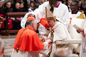 Pope Francis Presides Over Consistory For Creation Of New Cardinals