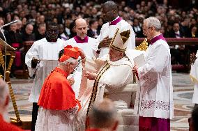 Pope Francis Presides Over Consistory For Creation Of New Cardinals