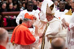 Pope Francis Presides Over Consistory For Creation Of New Cardinals