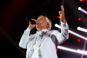 Nino D'Angelo Performs In Eboli