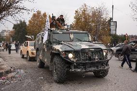 Celebrations Of Controlling Hama Continue In Al-Assi Square