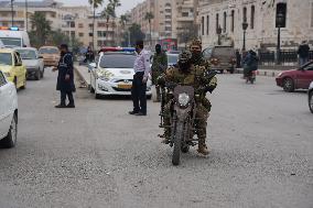 Celebrations Of Controlling Hama Continue In Al-Assi Square