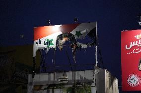 Celebrations Of Controlling Hama Continue In Al-Assi Square