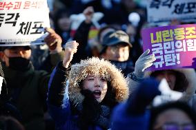 'Impeach Yoon Suk-yeol, Leader Of Treason, Immediately' Rally Demands Swift Action In South Korea