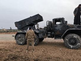 Syrian Rebels in Hama - Syria