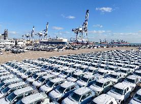 Vehicles Export From Yantai Port