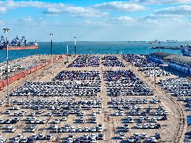 Vehicles Export From Yantai Port