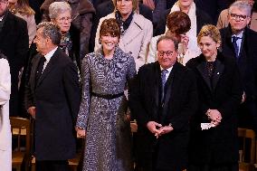 Official Reopening of Notre-Dame de Paris - Inside