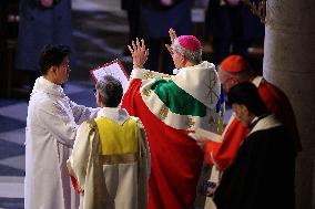 Official Reopening of Notre-Dame de Paris - Inside
