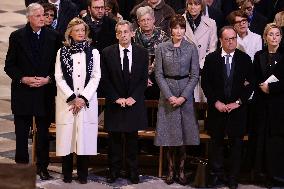 Official Reopening of Notre-Dame de Paris - Inside