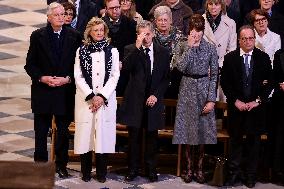 Official Reopening of Notre-Dame de Paris - Inside