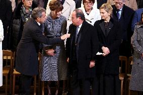 Official Reopening of Notre-Dame de Paris - Inside