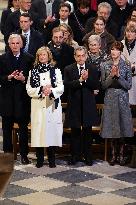 Official Reopening of Notre-Dame de Paris - Inside