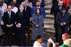 Official Reopening of Notre-Dame de Paris - Inside