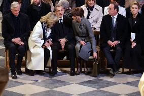 Official Reopening of Notre-Dame de Paris - Inside