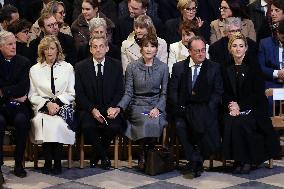 Official Reopening of Notre-Dame de Paris - Inside