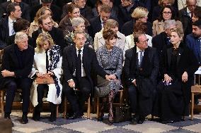 Official Reopening of Notre-Dame de Paris - Inside